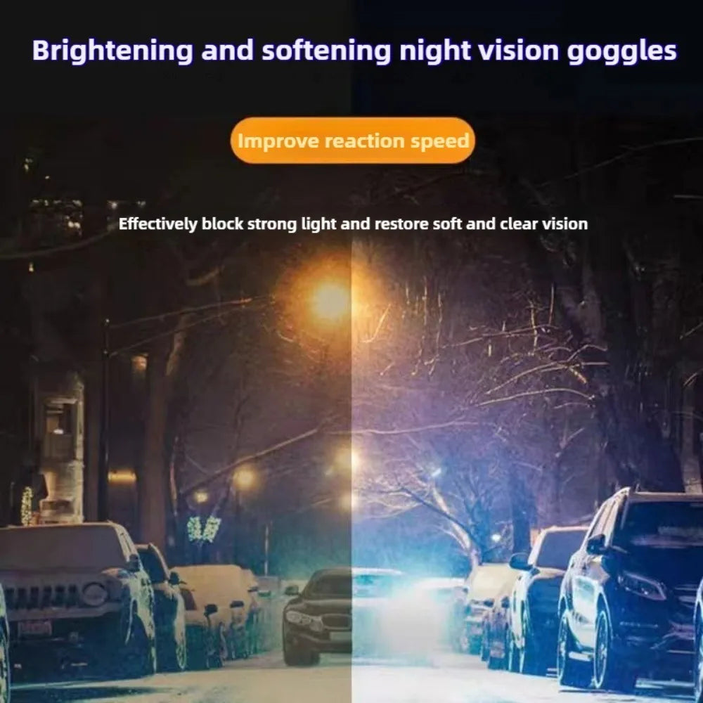 Night Vision Anti-Blue Light Glasses Sunglasses for men and women driving night vision goggles