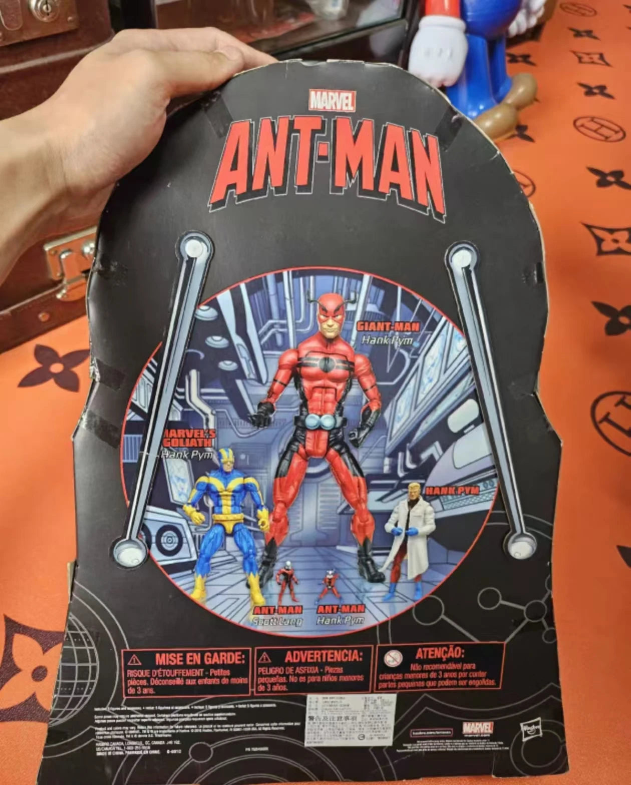 Original Hasbro Marvel Legends Series ANT-MAN Anime Figure Toy Model Collection