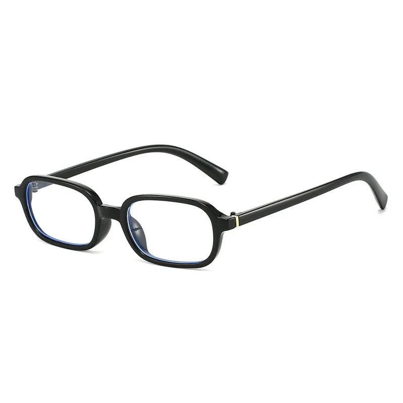 JNPCXI New Vintage Small Rectangle Sunglasses Women Shades UV400 Fashion Men Sun Glasses Clear Lens Frame