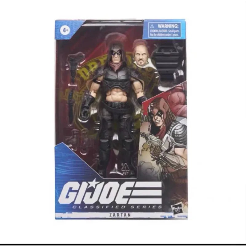 Original Hasbro G.I. Joe Classified Series ZARTAN Anime Figure Model Toys Ornaments