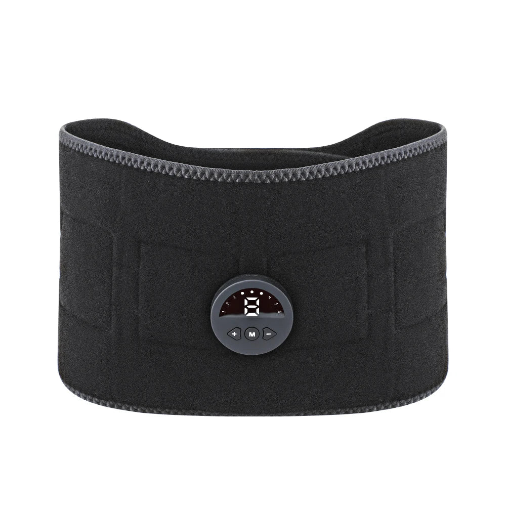 6 Modes Abdominal Electrical Stimulation Belt EMS Slimming Belt Trainer ABS Muscle Stimulator Body Fitness Electric Weight Loss