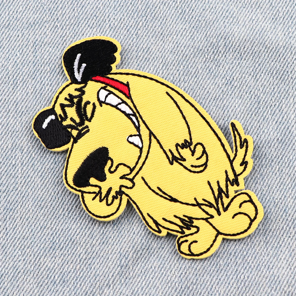 Funny Dog Embroidery Patch Cartoon Animal Patch Cute Iron On Patches For Clothing Patches On Clothes Jeans Sew Stickers