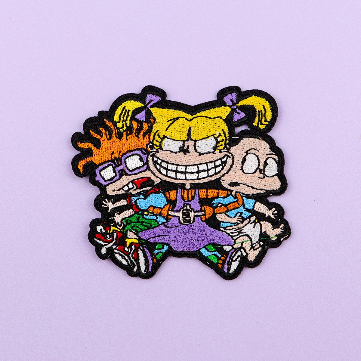 Cartoon Boy & Girl Iron On Patch Clothes Patch For Clothing Cute Embroidered Patch Garment Apparel Accessories Sewing Stickers