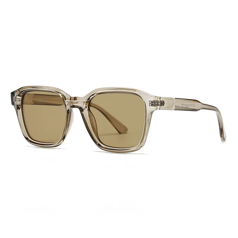 JNPCXI New Ins Popular Fashion Square Sunglasses Women Retro Gray Trending Men Shades UV400 Sun Glasses