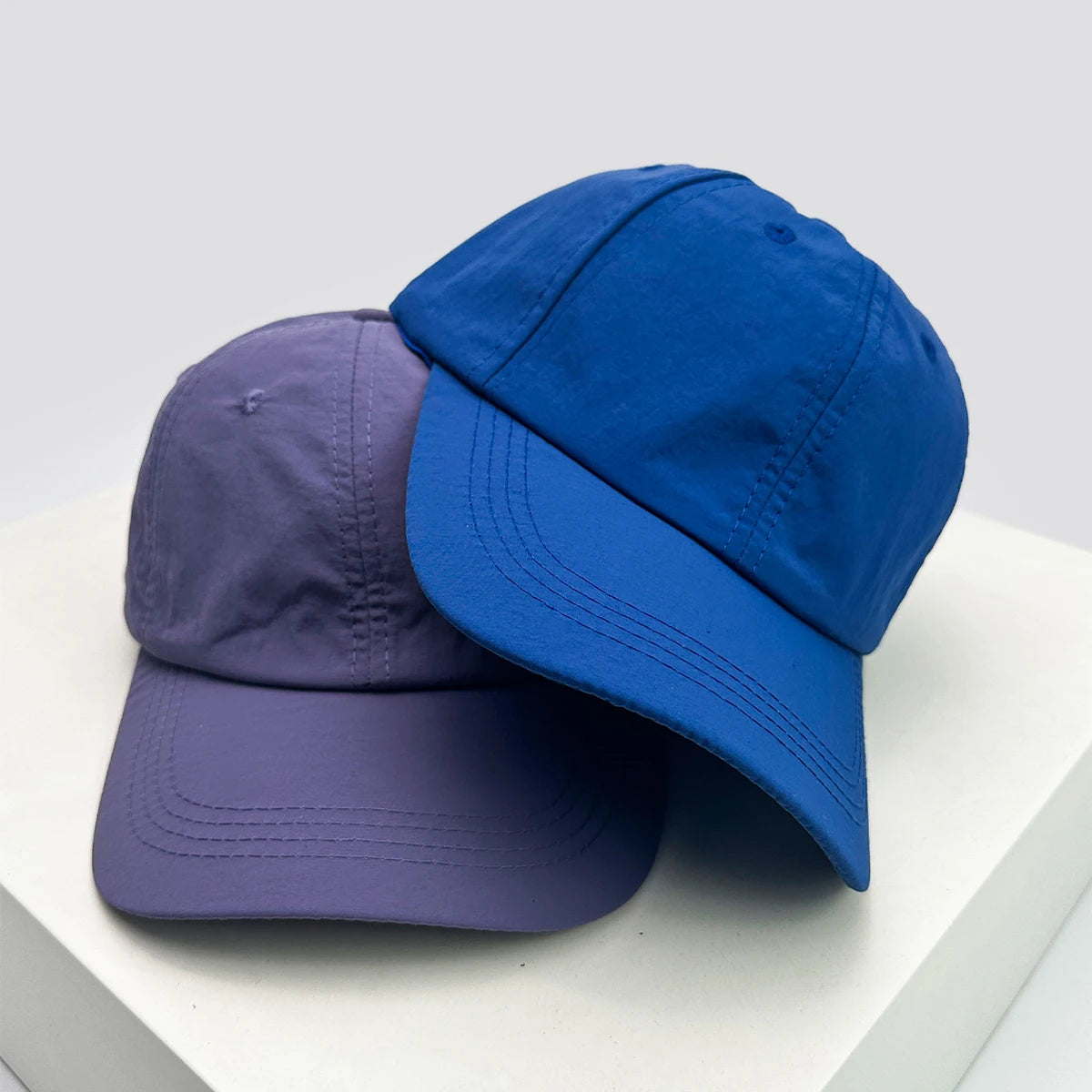 New Unisex Solid Quick Drying Sports Baseball Hats Breathable Outdoor Sunshade Simple Peaked Caps Versatile Fashion Street ins