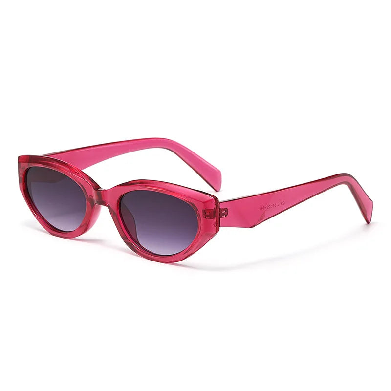 JNPCXI Retro Cat Eye Sunglasses Women Luxury Fashion Punk Sun Glasses for Ladies Shades Retro Eyewear UV400