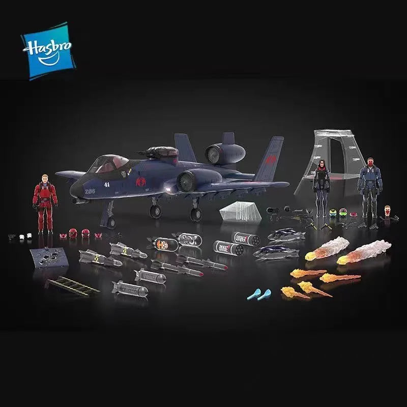 Original Hasbro G.I. Joe Classified Series Cobra Rattler Ground Attack Jet Anime Figures Toys Models Collection