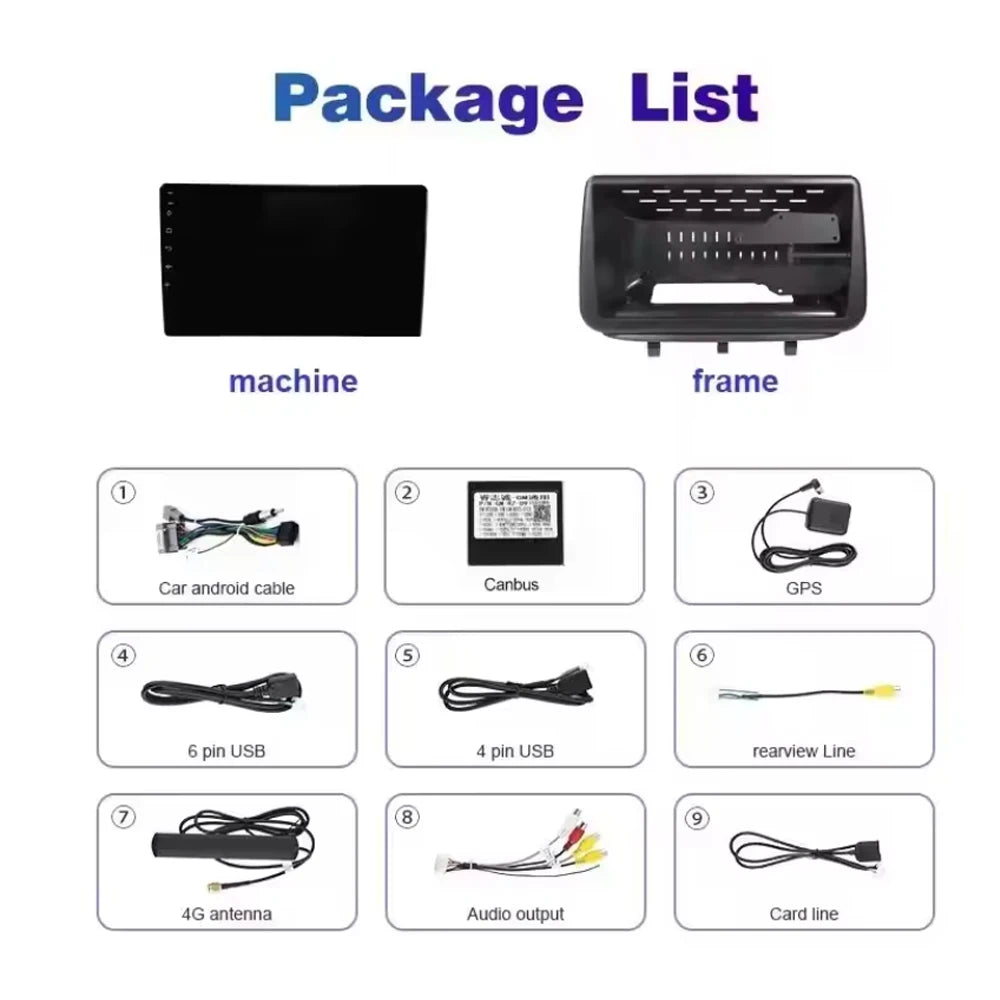 Android 15 For Opel Meriva B 2009-2014 2K QLED Android Car Radio Multimedia Video Player BT AI Voice CarPlay 4G Stereo Head Unit