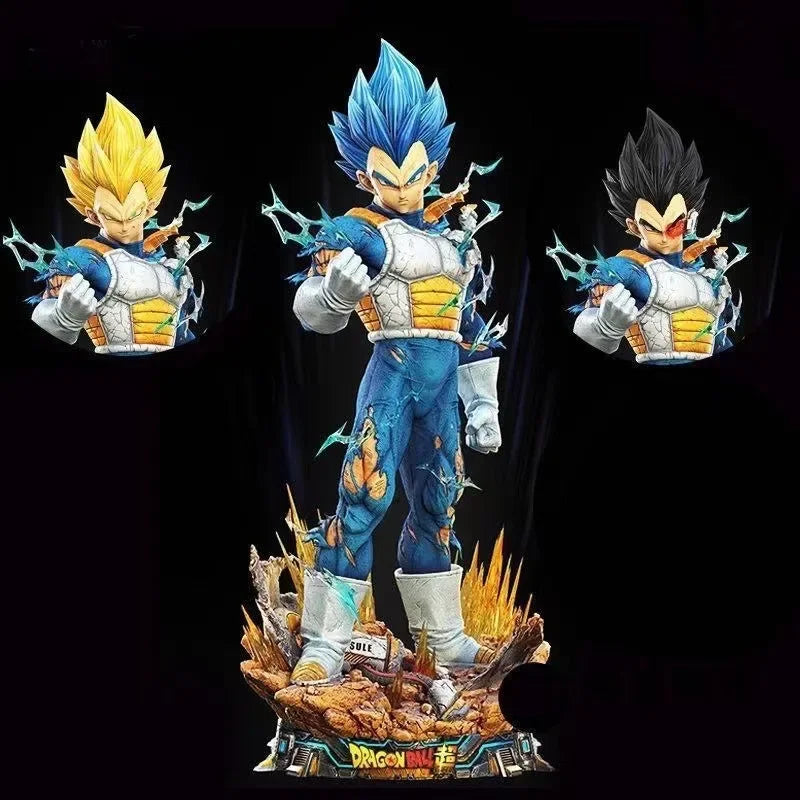 23cm, 9-inch Dragon Ball Anime Figures Demonized Vegeta Super Saiyan PVC Model