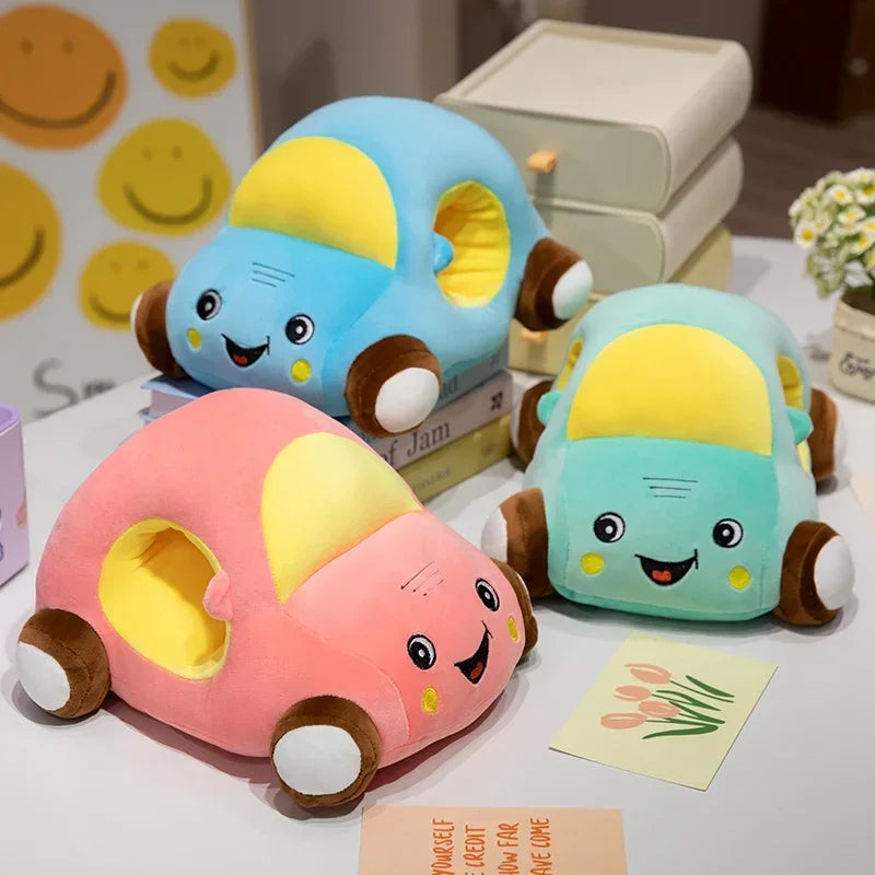 Cartoon Car Model Toys Kawaii Car Shaped Cushion Sleeping Pillow Children Birthday Gift Room Decor
