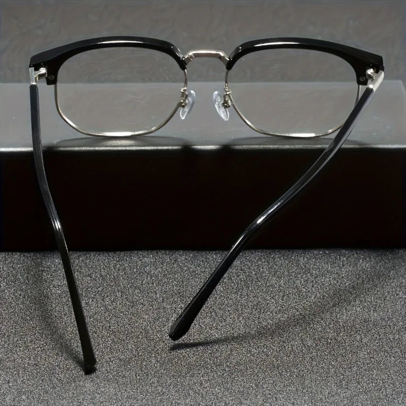 Photochromic Blue Light Blocking Glasses - Fashionable Full-Frame Computer And Mobile Phone Glasses