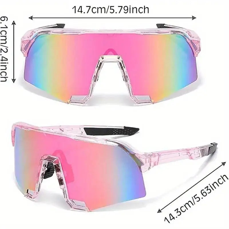 Outdoor Cycling Sunglasses, Windproof Goggles, Men's and Women's Sports Cycling Sunglasses