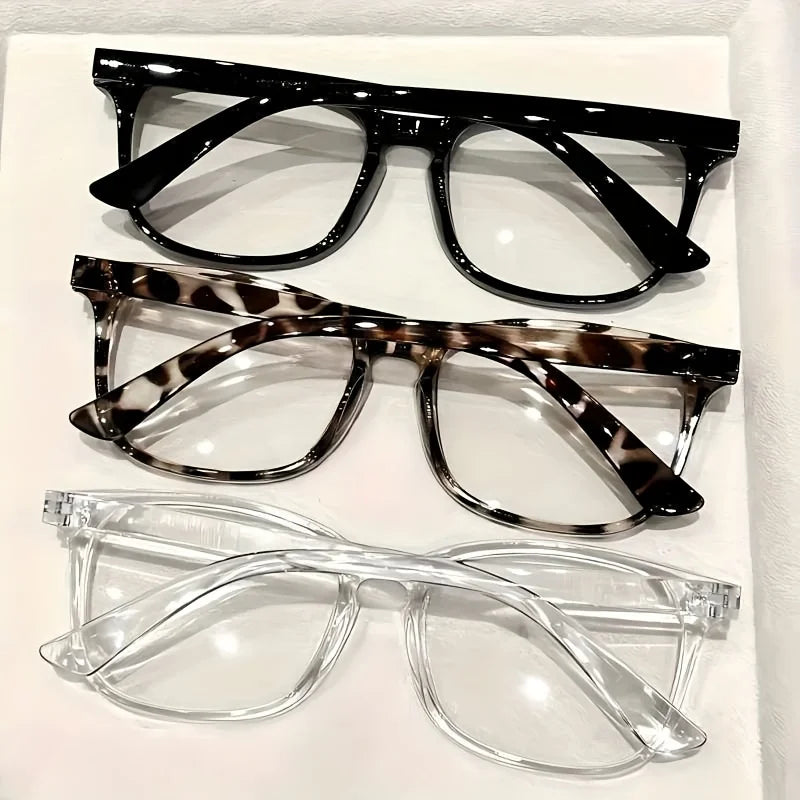 3 Pack Korean Women's&men's Anti-radiation/anti-blue Light Glasses Computer Glasses