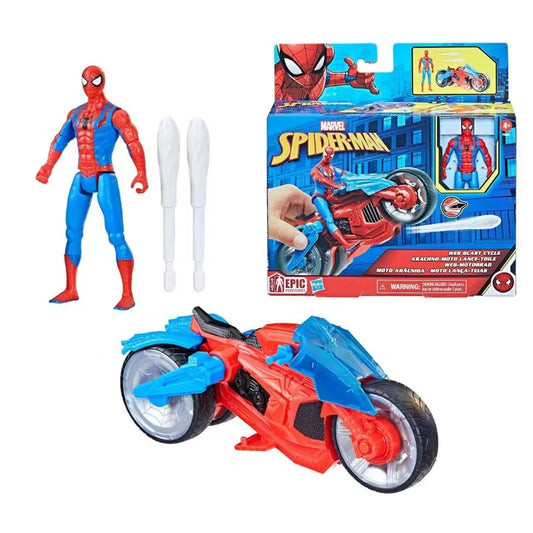 Original Hasbro Marvel Legends Series SPIDER-MAN MOTO ARACNIDAR Action Toys Figure Model Collection