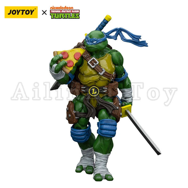 JOYTOY 1/18 Action Figure Turtles-Michelangelo Donatello Leonardo Raphael Anime