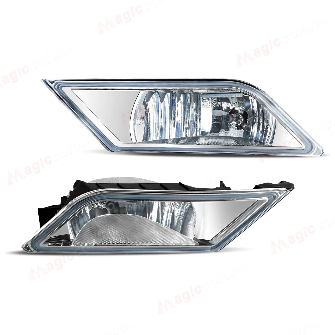 For Honda Odyssey 2011 2012 2013 Fog Lamps DRL Daytime Running Lights Front Bumper Halogen Foglights Auto Daylight Headlight 12V