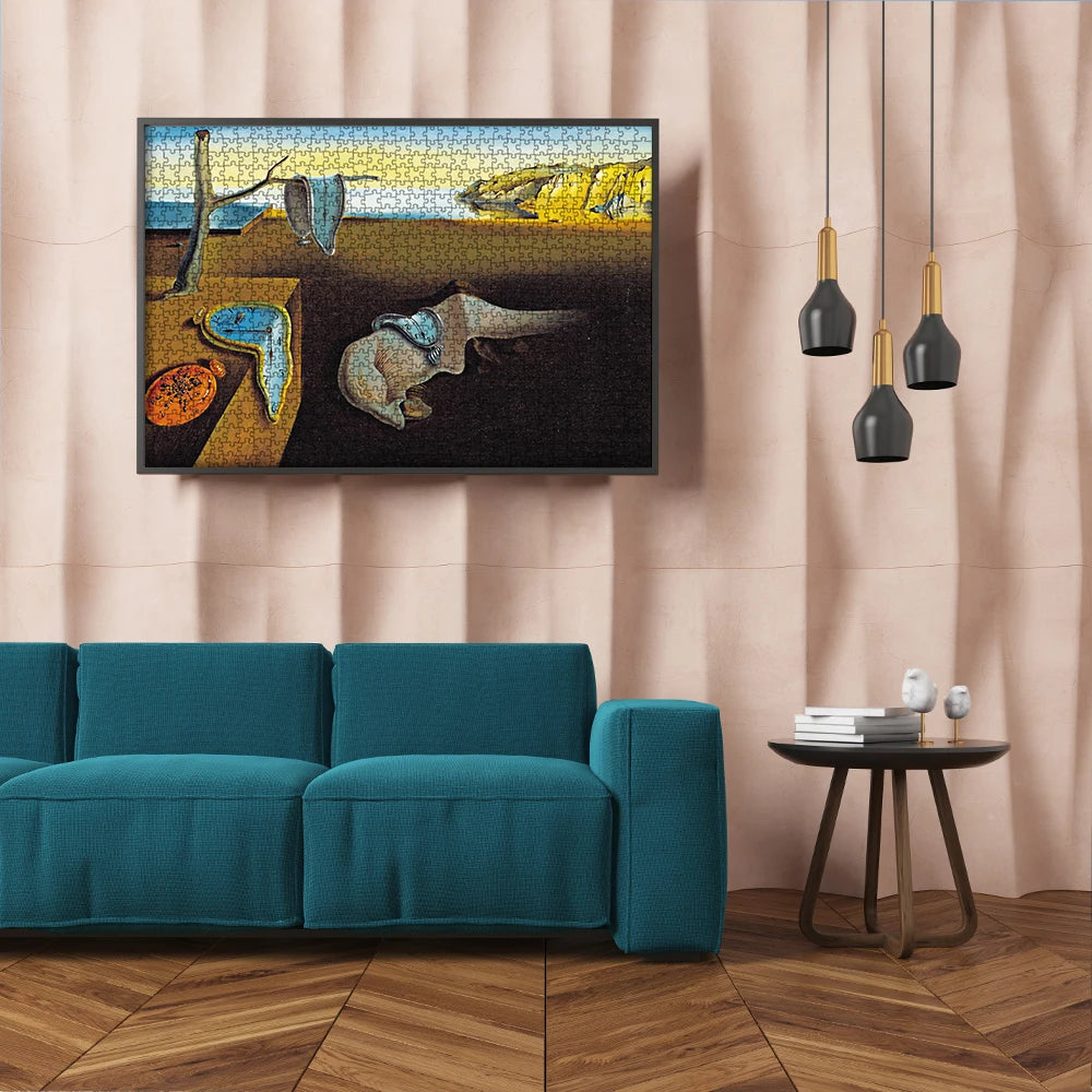 Jigsaw Puzzle 1000 Pieces for Adult Fine Art Collection Toy Salvador Dali The Persistence of Memory