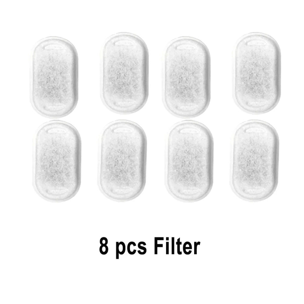 2.2L Automatic Cat Water Fountain Square Stainless Steel Pet Water Feeder Tools