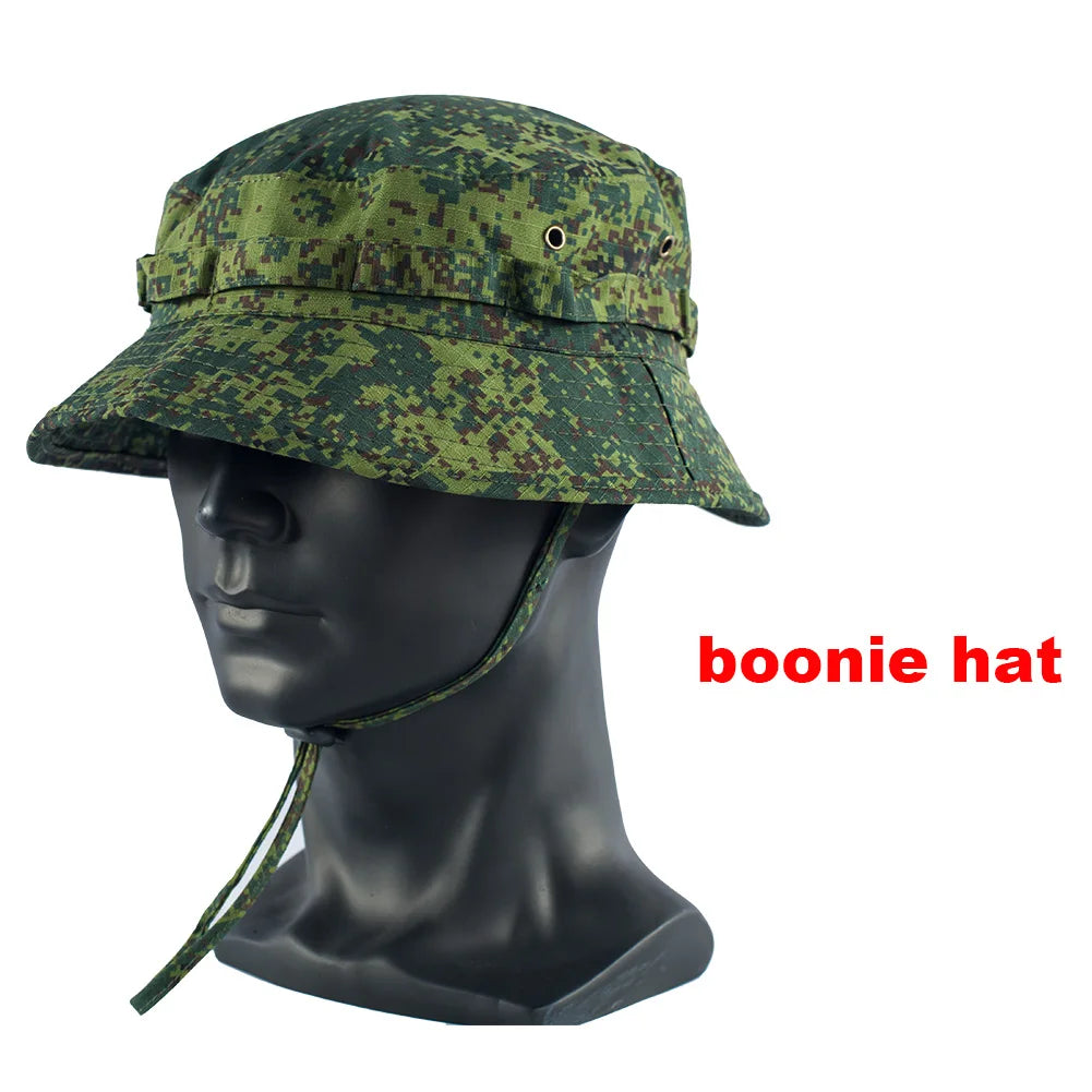 Tactical Camouflage Mask Hat Baseball Cap Skullies Knitted Elastic Outdoor Cap