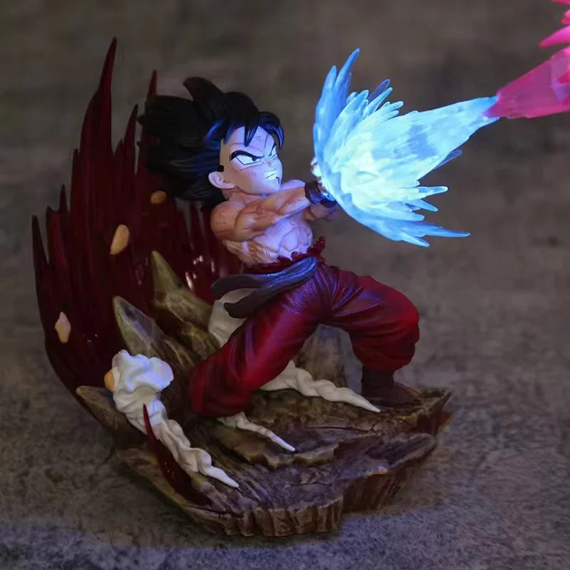 Anime Dragon Ball Z Vegeta Vs Son Goku Figurine GK Pvc Action Figures Statue Collection Model Toy Gifts