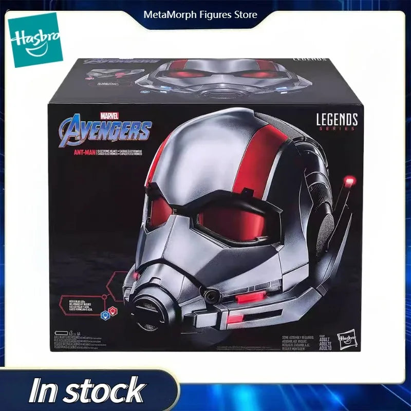 Original Hasbro Marvel Legends Series AVENGERS ANT-MAN 1:1 Helmet Anime Figure Toy Collection Gift