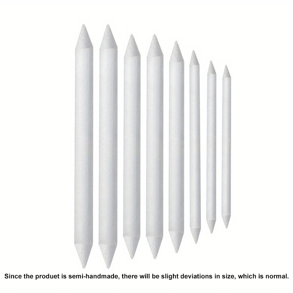 Blending Stumps and Tortillions Paper Art Blenders Sandpaper Pencil Sharpener Pointer for Artist Charcoal Sketch Drawing Tools
