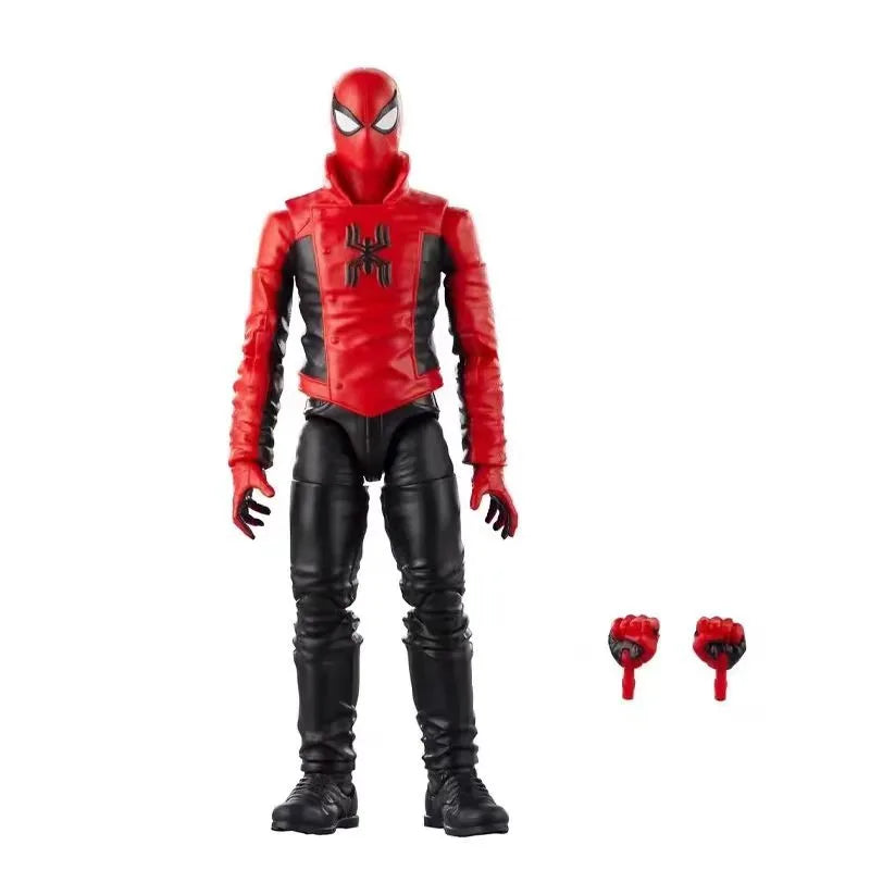 Original Hasbro Marvel Legends Series Retro Spider-shot Scarlet Last Stand Spiderman Action Figure Toys Model Ornaments