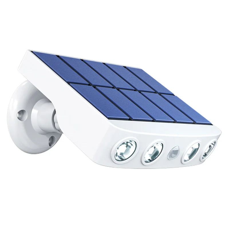 Solar Powered Led Wall Light Outdoor Motion Sensor Waterproof IP65 Lighting Home