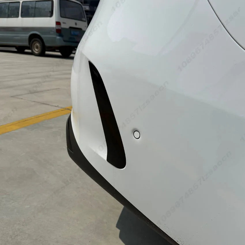 For Mercedes Benz C Class W206 S206 C260 C43 C63 AMG 2022-2026 Car Rear Bumper Lip Splitter Spoiler Side Canards Bodykit Tuning