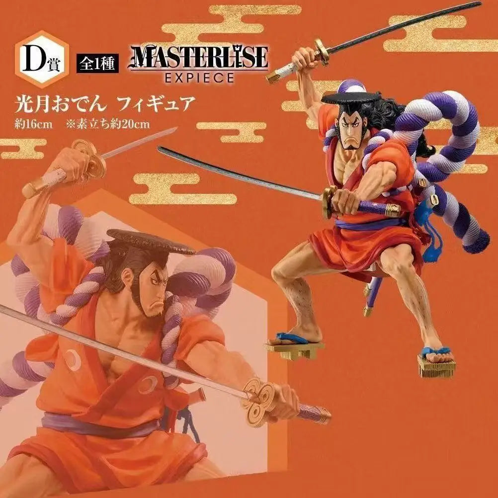 【IN STOCK】Original Bandai Ichiban Kuji One Piece Wano Country Kozuki Oden D Prize Masterlise Expiece 22cm Figure