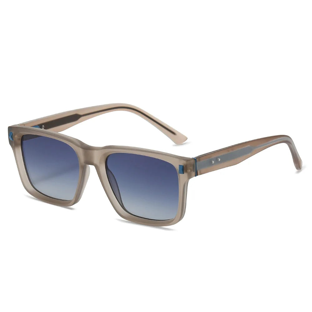 JNPCXI New Square Sunglasses Unisex Retro Style UV Protection Casual Sun Glasses for Men Women