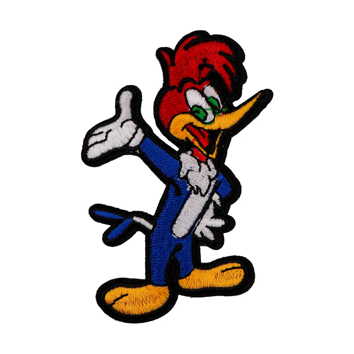 Cartoon Character Embroidery Patch Funny Bird Iron On Patches For Clothing Thermoadhesive Patches On Clothes DIY Sew Badges