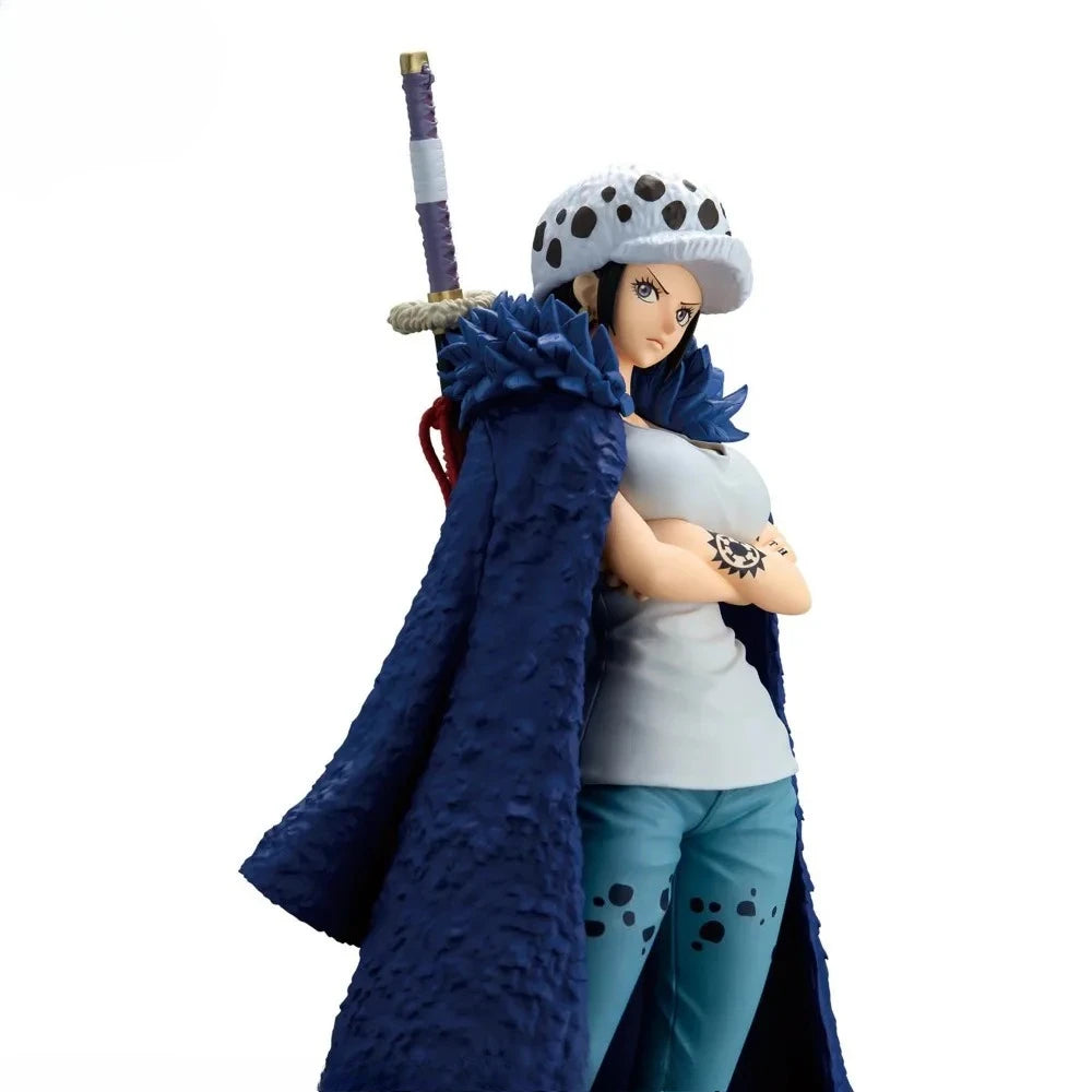 【IN STOCK】Original Banpresto Glitter&Glamours One Piece Trafalgar D. Water Law Change Ver. 23cm Figure Collectible Model