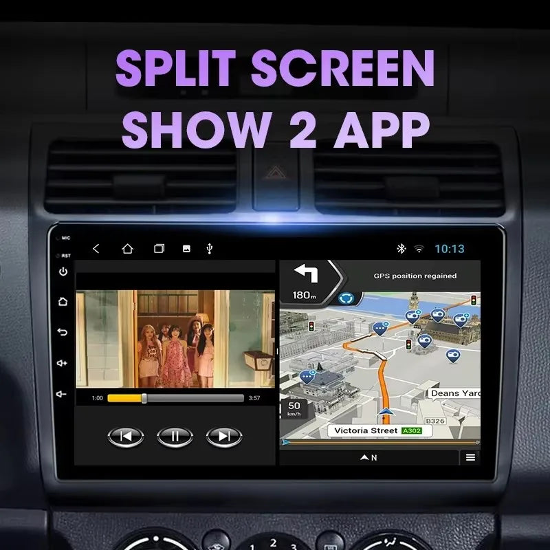 Android Radio For suzuki yuyan 2003-2010 wireless carplay car multimedia player car radio playback tool GPS/DSP