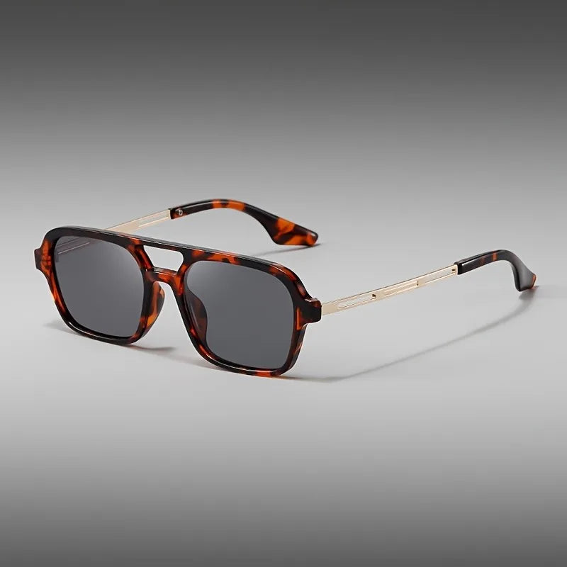 Men'S Stylish Black Square Fashion Glasses Lightweight & Durable for Casual or Formal Occasions Everyday Eyewear Modern Eyewear