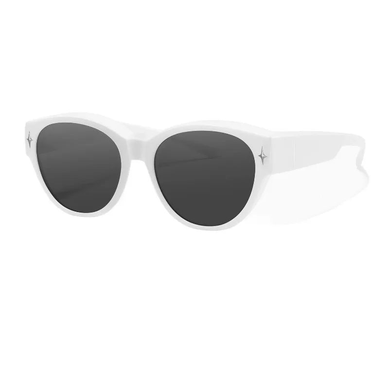 UV Protection Driving Riding Shades Anti-Glare Wrap Around Fit Over Sunglasses