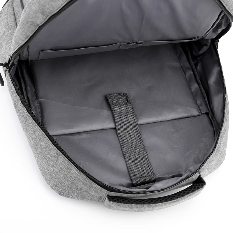 Business Laptop Backpack, Large Capacity Travel Bag w/ Adjustable Shoulder Strap