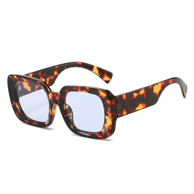 JNPCXI Square Ins Popular Fashion Women Sunglasses Retro Gradient Shades UV400 Men Trending Sun Glasses