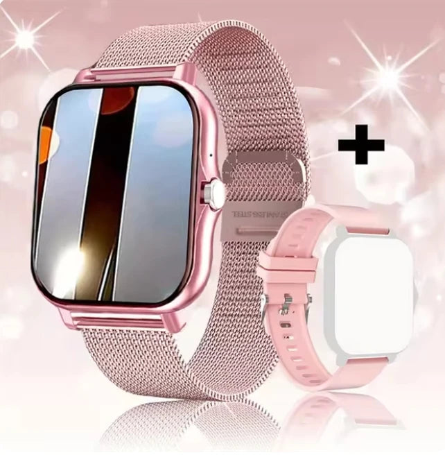 2025 Smartwatch 1.44" Color Screen Bluetooth Call Heart Rate & Health Monitor