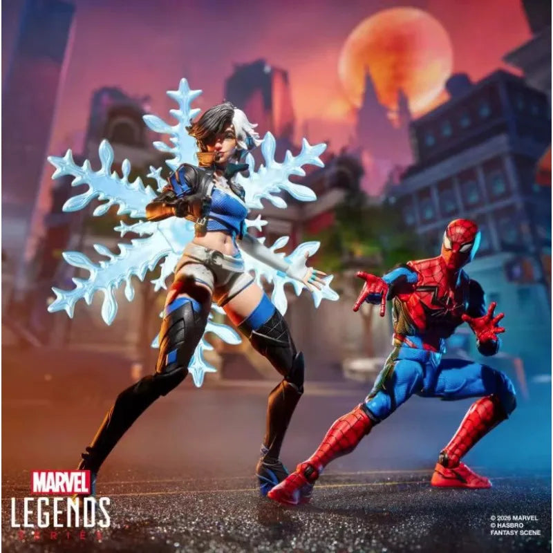【Pre Sale】Original Hasbro Marvel Legends Series SPIDER-MAN / LUNA SNOW Action Toys Figure Model Ornaments