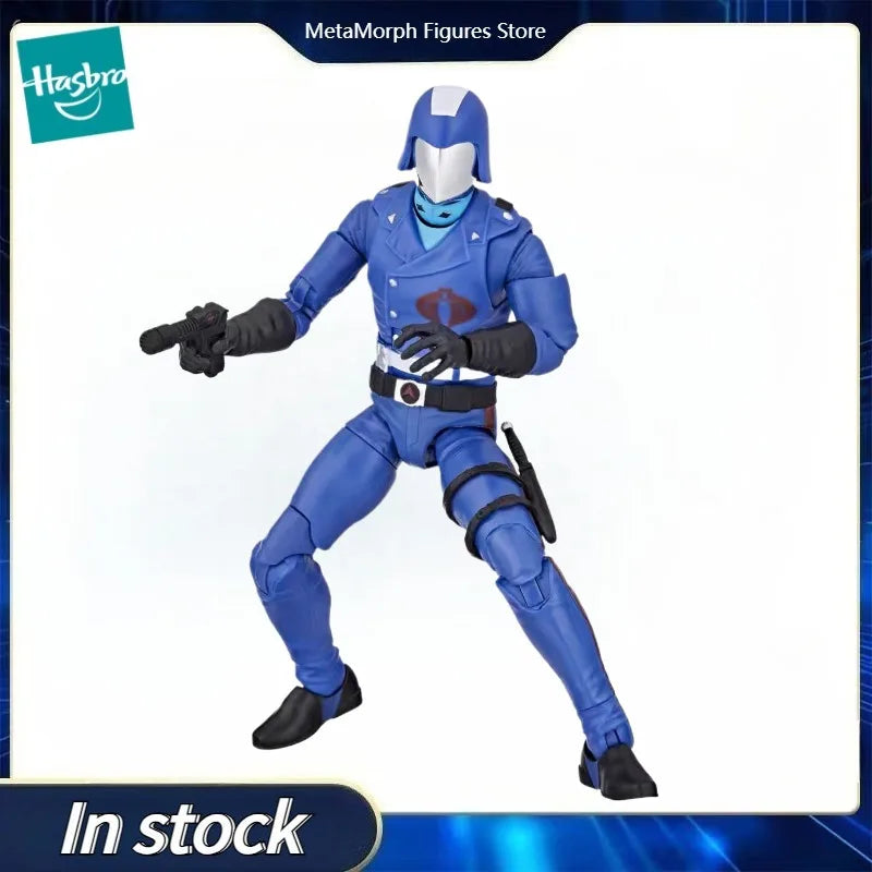 Original Hasbro G.I. Joe Classified Series Retro Cardback Cobra Commander Action Figure Collection Toys Ornaments
