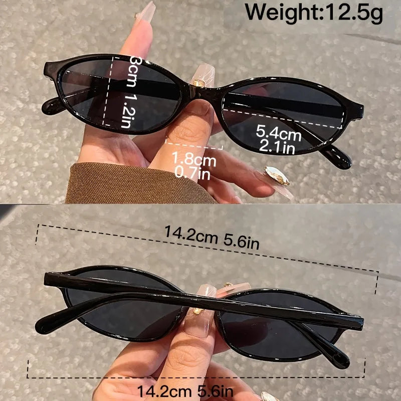 4PCS Fashionable Glasses with Leopard Printed Decoration Daily Decorative Gift Box for Family or Friends