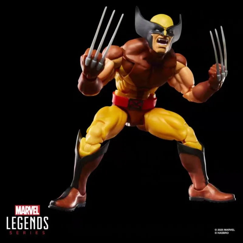 Original Hasbro MARVEL Legends Series Wolverine and Storm (X-Men '97) Anime Figure Toys Ornaments Collection