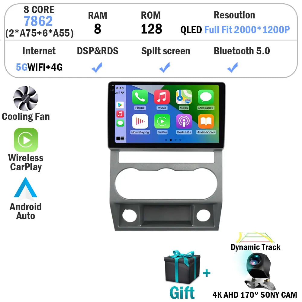 Android 15 Car Radio Multimedia Video Player For GAZ Gazelle Next 2016+ 2 Din Navigation GPS Carplay Autoradio Stereo WIFI 4G BT
