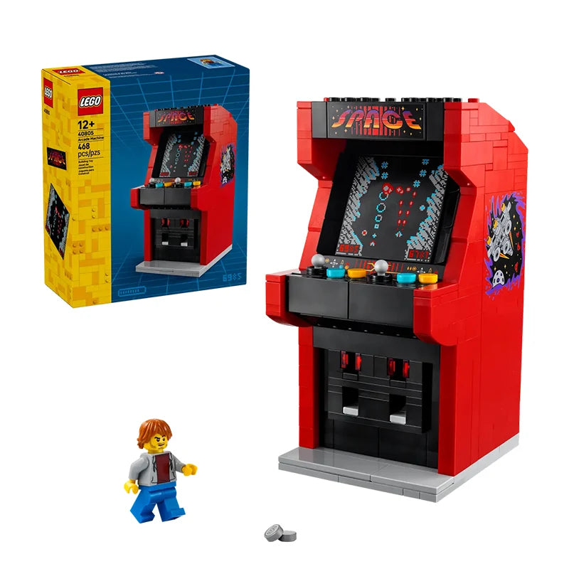 LEGO retro mini arcade game console toy building block model building block Gift