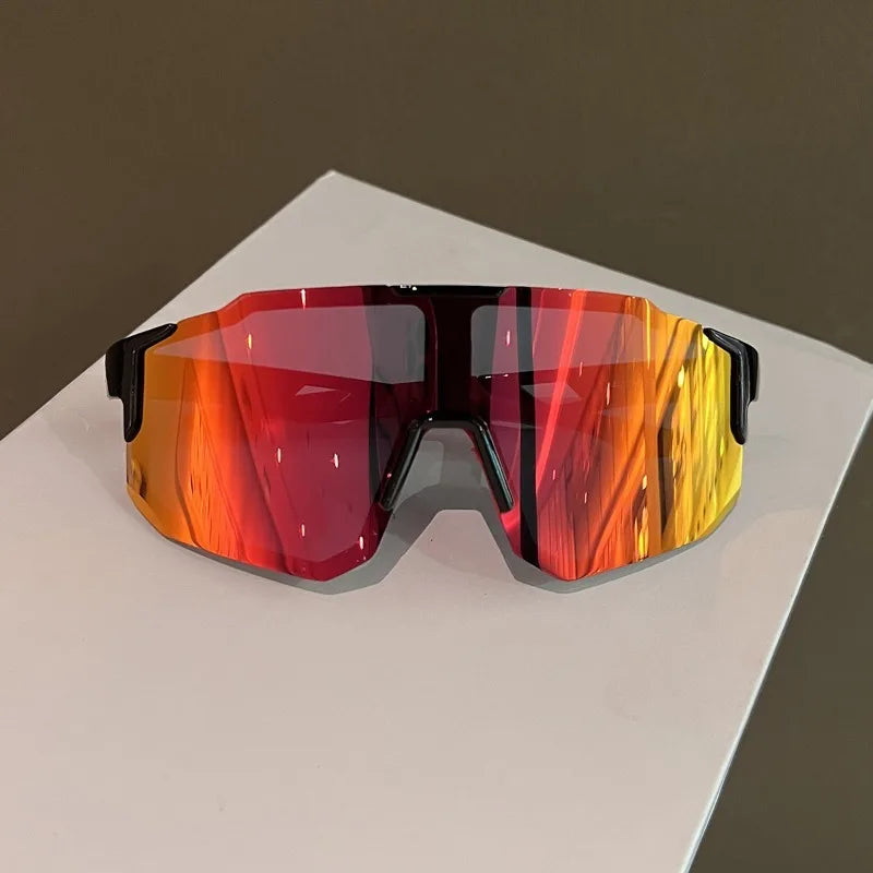 2PCS Cycling Glasses Sunglasses for Men Women Cycling Sun Glasses Goggles Outdoor Sport Sunglasses
