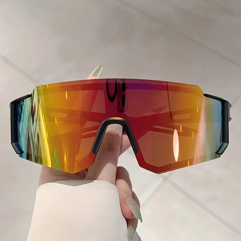 Women's Oversized Fashion Fashion Glasses - Lightweight Plastic Frame, & Anti-Glare for Casual Attire, Trendy Glasses