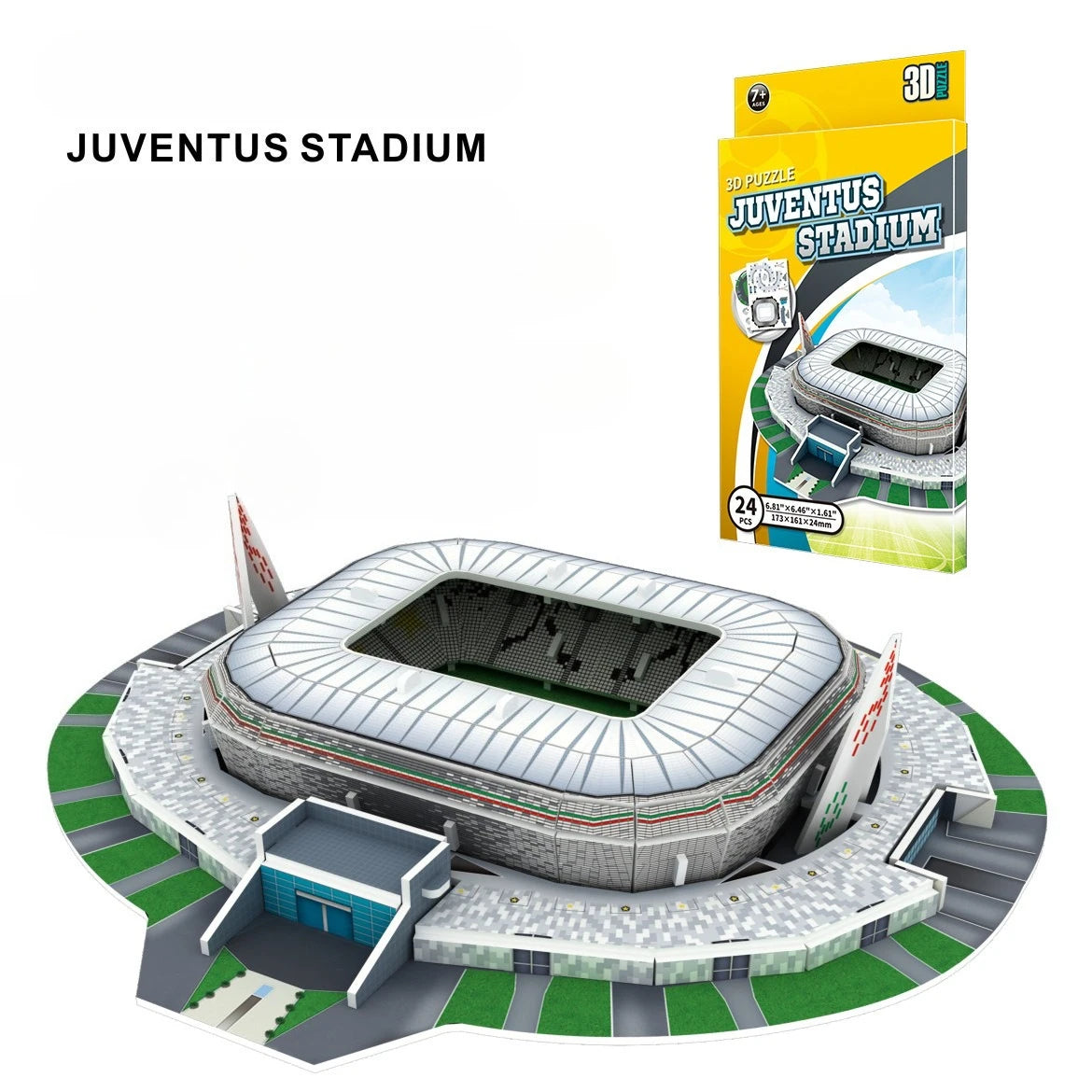 3D Stadium Puzzle Bernabeu Camp Nou Anfield Stadium  League Football Stadium Model, Famous Buildings Children's 3d Puzzle Toys