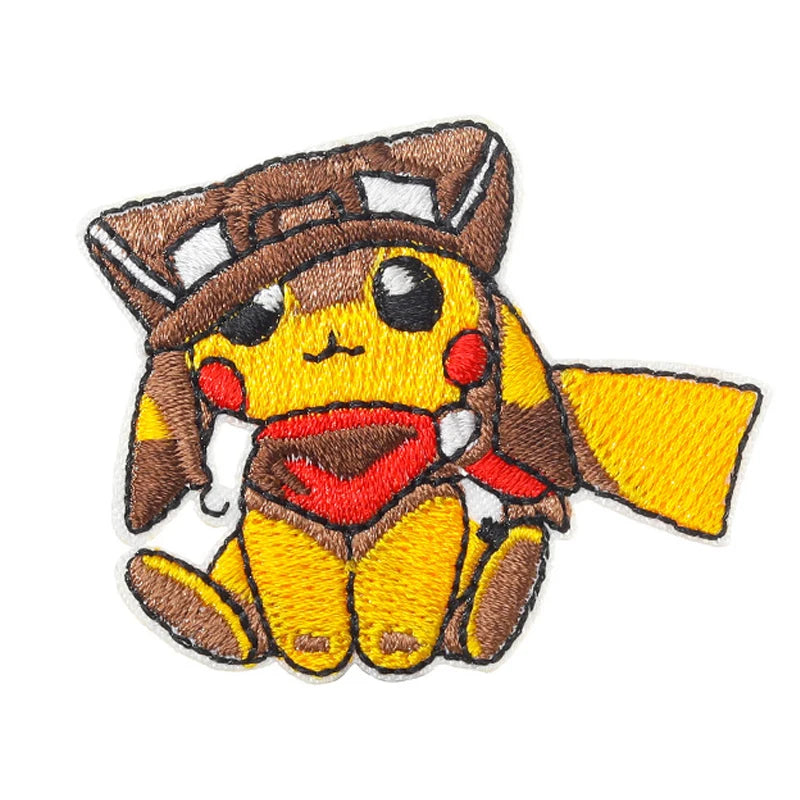 Cute Things Patch Cartoon Anime Embroidered Patches For Clothing DIY Iron on Patches For Clothes Game Patch Stickers