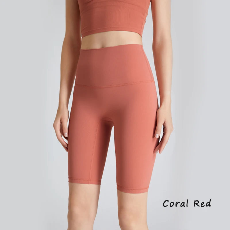DIAS FIT JOY Women's High Waist Yoga Shorts Quick Drying Hip Lift Fitness Running Cycling QuickDry Breathable Comfortable Shorts
